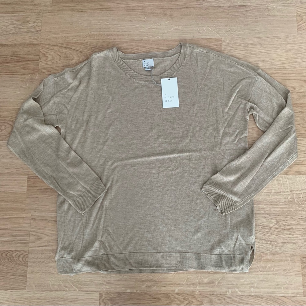 a new day Crewneck Sweater